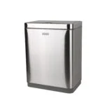 سطل زباله دلفین مدل اتوماتیک کد Ev-8830-20litr | مشکی | گارانتی اصالت و سلامت فیزیکی کالا