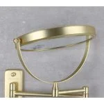 آینه دلفین مدل Mkp-002-Gss | طلایی مات | گارانتی اصالت و سلامت فیزیکی کالا