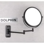 آینه آرایشی دلفین مدل Mkp-004-bl | مشکی | گارانتی اصالت و سلامت فیزیکی کالا