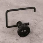 پایه رول دستمال کاغذی دلفین مدل بدون درب کد JX-BL | مشکی | گارانتی اصالت و سلامت فیزیکی کالا