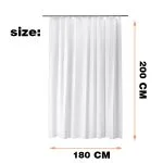 پرده حمام پیسو مدل BZ-71 سایز 180x200 سانتی متر | بنفش | گارانتی اصالت و سلامت فیزیکی کالا