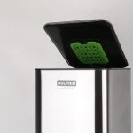 سطل زباله پدالی دلفین کد Ev-7708 گنجایش 20 لیتر | کروم مات | گارانتی اصالت و سلامت فیزیکی کالا