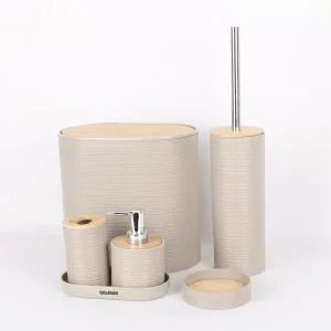 ست سرویس بهداشتی 6 تکه دلفین مدل Kh-5003