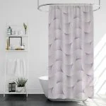 پرده حمام پیسو مدل BZ-71 سایز 180x200 سانتی متر | بنفش | گارانتی اصالت و سلامت فیزیکی کالا