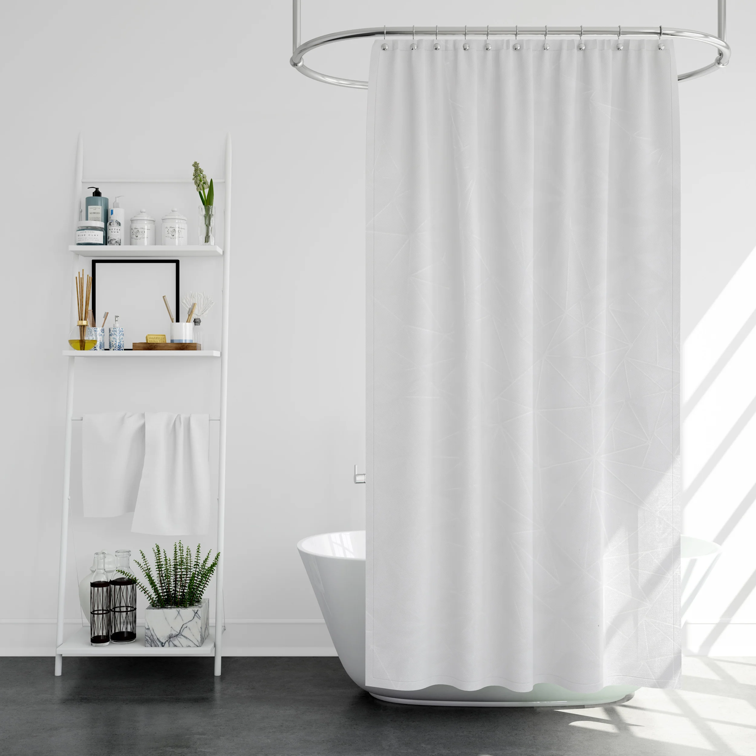 پرده حمام پیسو مدل BZ-74 سایز 180x200 سانتی متر | سفید | گارانتی اصالت و سلامت فیزیکی کالا پرده حمام پیسو مدل BZ-74 سایز 180x200 سانتی متر | سفید | گارانتی اصالت و سلامت فیزیکی کالا