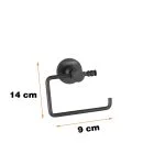 پایه رول دستمال کاغذی دلفین مدل بدون درب کد JX-BL | مشکی | گارانتی اصالت و سلامت فیزیکی کالا