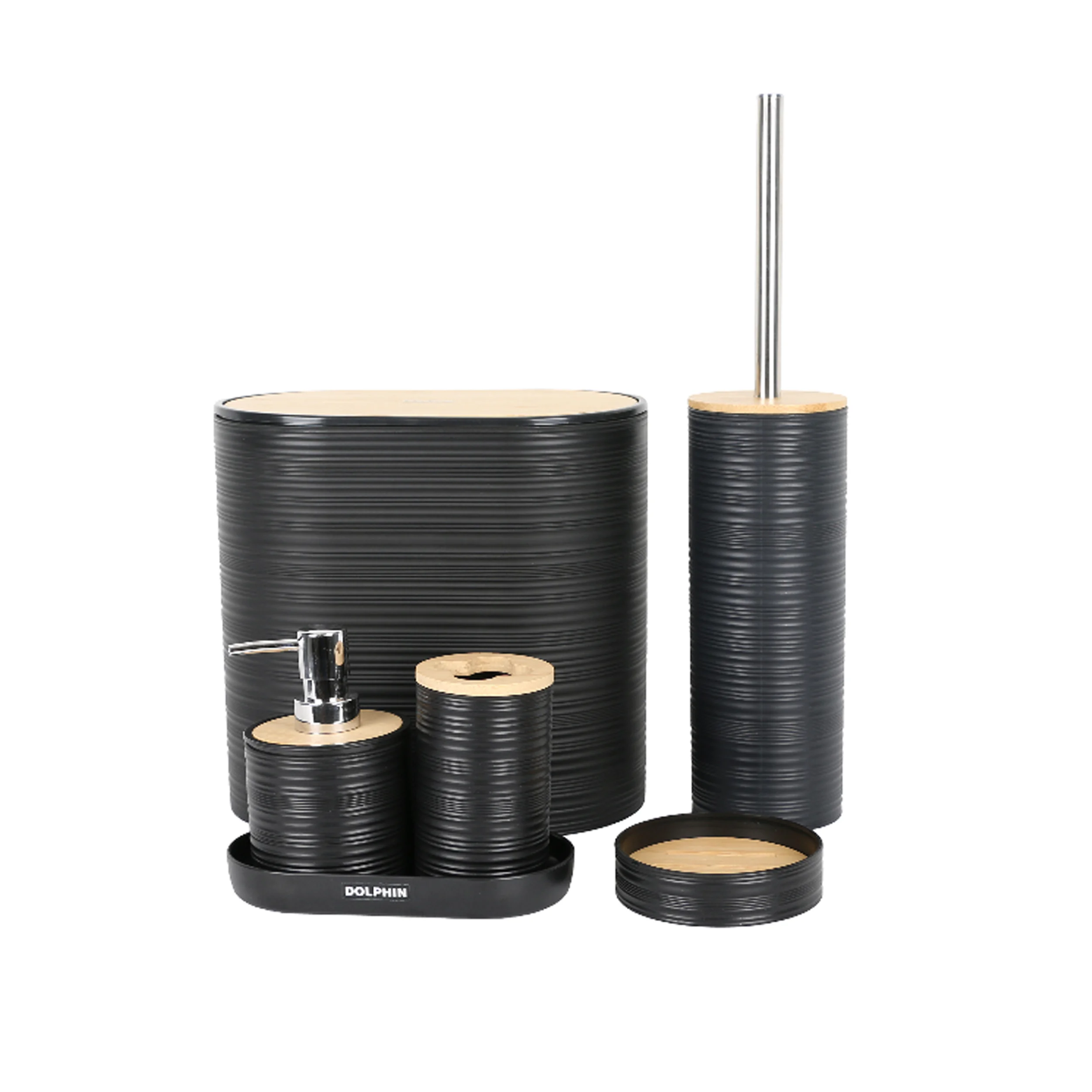 ست سرویس بهداشتی 6 تکه دلفین مدل Kh-5003 ست سرویس بهداشتی 6 تکه دلفین مدل Kh-5003