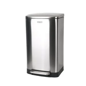 سطل زباله پدالی دلفین مدل Ev-250-30 | مشکی | گارانتی اصالت و سلامت فیزیکی کالا