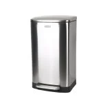 سطل زباله پدالی دلفین مدل Ev-250-30 | استیل | گارانتی اصالت و سلامت فیزیکی کالا