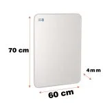 آینه سرویس بهداشتی دلفین مدل Meg-NR-7060