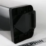 سطل زباله پدالی دلفین مدل Ev-250-30 | مشکی | گارانتی اصالت و سلامت فیزیکی کالا