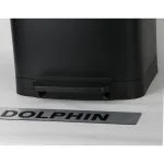 سطل زباله پدالی دلفین مدل Ev-250-30 | مشکی | گارانتی اصالت و سلامت فیزیکی کالا