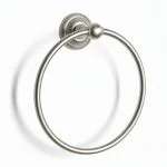 آویز حوله دلفین مدل حلقه ای کد 3230-ss | کروم مات | گارانتی اصالت و سلامت فیزیکی کالا