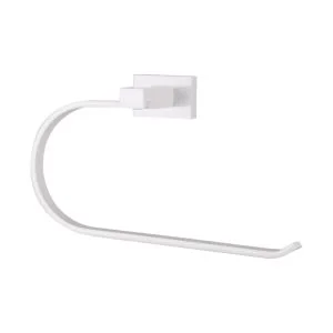 آویز حوله دلفین مدل Est-08-G-w | سفید | گارانتی اصالت و سلامت فیزیکی کالا