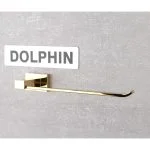 پایه رول دستمال کاغذی دلفین مدل Est-07-B-g | طلایی | گارانتی اصالت و سلامت فیزیکی کالا
