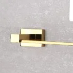 آویز حوله دلفین مدل Est-07-L-g | طلایی | گارانتی اصالت و سلامت فیزیکی کالا