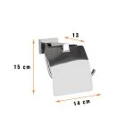 پایه رول دستمال کاغذی دلفین مدل Est-08-w | سفید | گارانتی اصالت و سلامت فیزیکی کالا