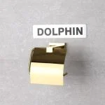 پایه رول دستمال کاغذی دلفین مدل Est-07-G | طلایی | گارانتی اصالت و سلامت فیزیکی کالا