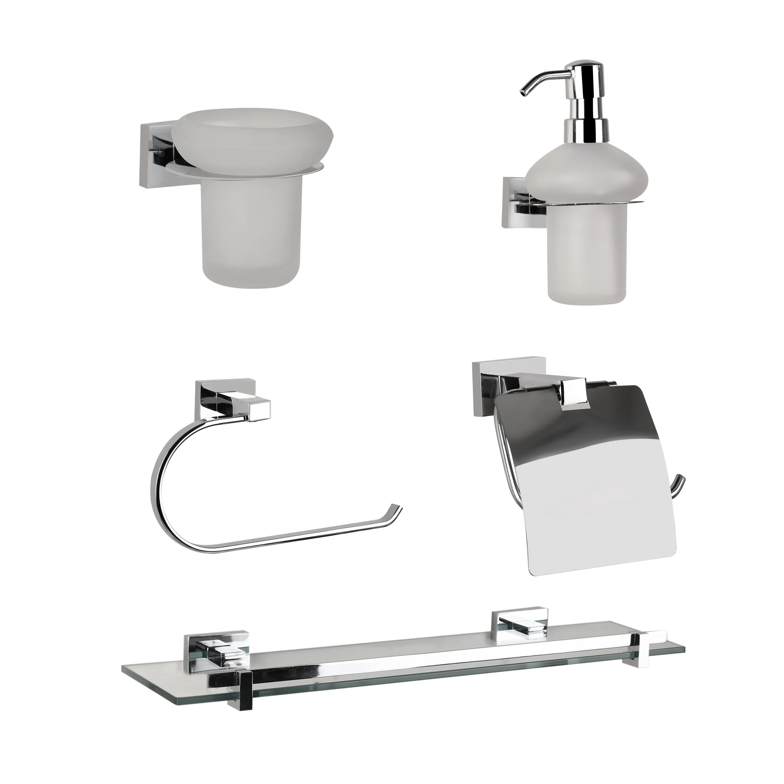 ست سرویس بهداشتی 5 تکه دلفین مدل Est-5-Pcs | کروم | گارانتی اصالت و سلامت فیزیکی کالا ست سرویس بهداشتی 5 تکه دلفین مدل Est-5-Pcs | کروم | گارانتی اصالت و سلامت فیزیکی کالا