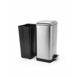 سطل زباله پدالی دلفین مدل ss-L40-3040 گنجایش 40 لیتر