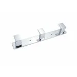 آویز لباس دلفین مدل سه شاخه مستطیلی چسبی کد Org-3 | کروم | گارانتی اصالت و سلامت فیزیکی کالا