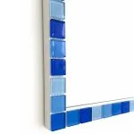 آینه سرویس‌ بهداشتی دلفین مدل 1075-b سایز 36x51 سانتی متر | آبی | گارانتی اصالت و سلامت فیزیکی کالا