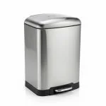 سطل زباله پدالی دلفین مدل 3012-ss گنجایش 12 لیتر | کروم مات | گارانتی اصالت و سلامت فیزیکی کالا