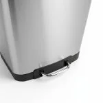 سطل زباله پدالی دلفین مدل 3012-ss گنجایش 12 لیتر | کروم مات | گارانتی اصالت و سلامت فیزیکی کالا