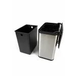 سطل زباله کابینتی دلفین مدل Org-ss گنجایش 3 لیتر | کروم مات | گارانتی اصالت و سلامت فیزیکی کالا