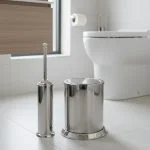 ست سطل زباله و فرچه دلفین مدل kh-stl-2