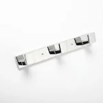 آویز لباس دلفین مدل سه شاخه مستطیلی چسبی کد Org-3 | طلایی | گارانتی اصالت و سلامت فیزیکی کالا