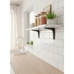 شلف دیواری دلفین مدل Jv-6020-pvc | سفید | گارانتی اصالت و سلامت فیزیکی کالا