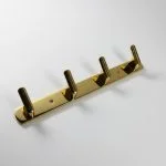 آویز لباس دلفین مدل چهار شاخه گرد چسبی کد Or-4 | کروم | گارانتی اصالت و سلامت فیزیکی کالا