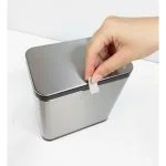 سطل زباله کابینتی دلفین مدل Org-ss گنجایش 3 لیتر | کروم مات | گارانتی اصالت و سلامت فیزیکی کالا