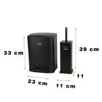 ست سطل و فرچه دلفین مدل Evd-226-6lt