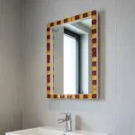 آینه سرویس‌ بهداشتی دلفین مدل 1075-foil سایز 36x51 سانتی متر | چند رنگ | گارانتی اصالت و سلامت فیزیکی کالا