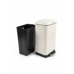 سطل زباله پدالی دلفین مدل 3020 گنجایش 20 لیتر