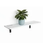 شلف دیواری دلفین مدل Jv-6020-pvc | سفید | گارانتی اصالت و سلامت فیزیکی کالا