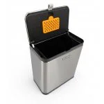 سطل زباله کابینتی دلفین مدل Org-ss گنجایش 3 لیتر | کروم مات | گارانتی اصالت و سلامت فیزیکی کالا