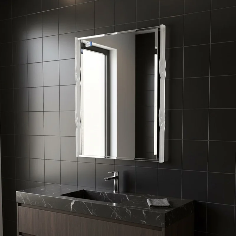 آینه سرویس بهداشتی دلفین مدل 1092 سایز 54x40 سانتی متر آینه سرویس بهداشتی دلفین مدل 1092 سایز 54x40 سانتی متر