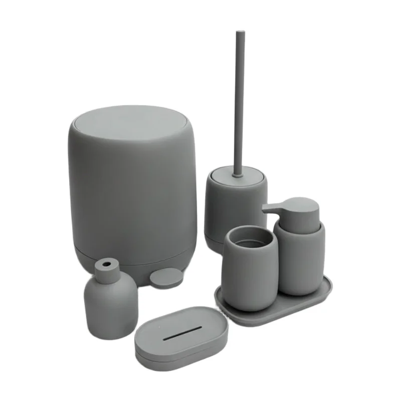 ست سرویس بهداشتی 7 تکه دلفین مدل Nl-721-gr | طوسی | گارانتی اصالت و سلامت فیزیکی کالا ست سرویس بهداشتی 7 تکه دلفین مدل Nl-721-gr | طوسی | گارانتی اصالت و سلامت فیزیکی کالا