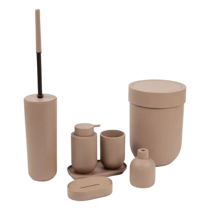 ست سرویس بهداشتی 7 تکه دلفین مدل NL-720-moka | قهوه ای روشن | گارانتی اصالت و سلامت فیزیکی کالا ست سرویس بهداشتی 7 تکه دلفین مدل NL-720-moka | قهوه ای روشن | گارانتی اصالت و سلامت فیزیکی کالا