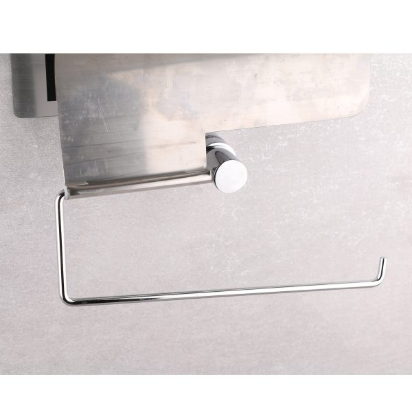 پایه رول دستمال کاغذی دلفین کد 2530-C | کروم | گارانتی اصالت و سلامت فیزیکی کالا