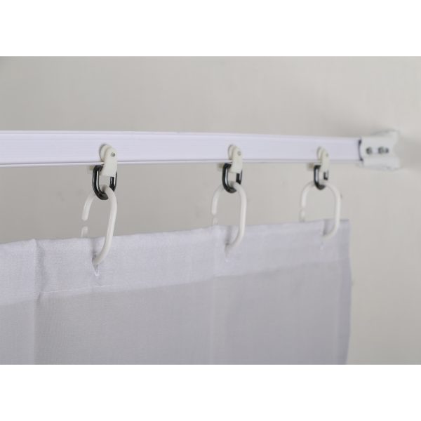میله پرده حمام دلفین مدل FLX-300 | سفید | گارانتی اصالت و سلامت فیزیکی کالا