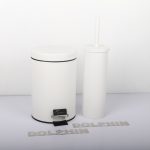 ست سطل زباله و فرچه دلفین مدل Pry-2617