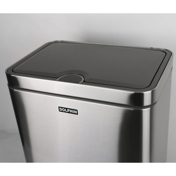 سطل زباله دلفین مدل اتوماتیک کد Ev-8830-20litr | مشکی | گارانتی اصالت و سلامت فیزیکی کالا