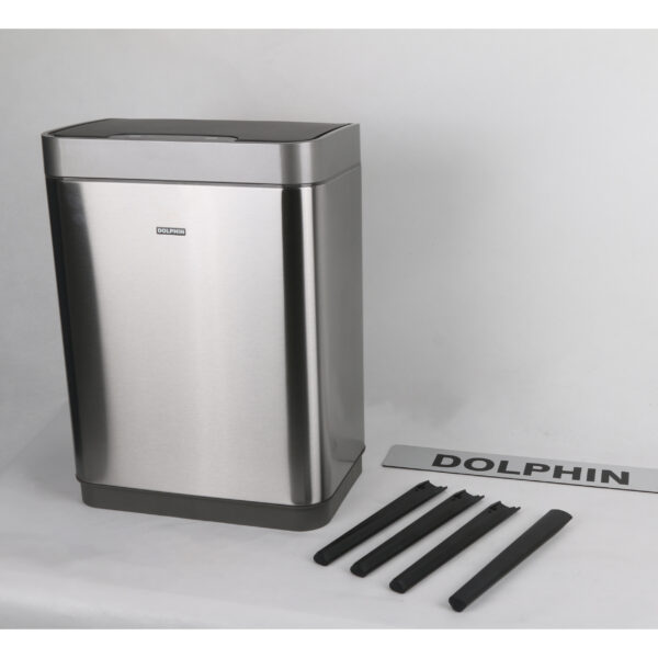 سطل زباله دلفین مدل اتوماتیک کد Ev-8828-16litr