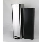 سطل زباله پدالی دلفین کد Ev-7708 گنجایش 20 لیتر | کروم مات | گارانتی اصالت و سلامت فیزیکی کالا
