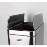سطل زباله دلفین مدل اتوماتیک کد EV-8821-20litr | استیل | گارانتی اصالت و سلامت فیزیکی کالا