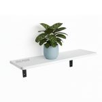 شلف دیواری دلفین مدل Jv-6020-pvc | سفید | گارانتی اصالت و سلامت فیزیکی کالا